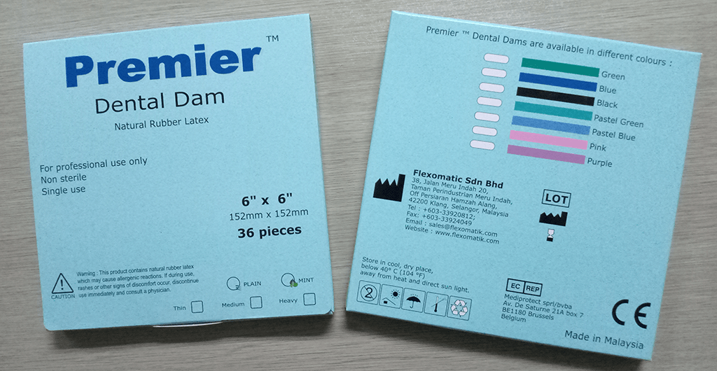 Flexomatic Sdn Bhd Dental Dam (Latex & Latex Free)